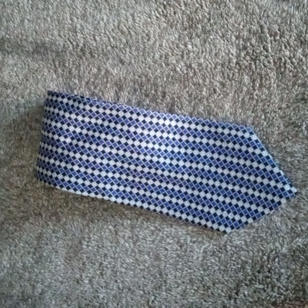 Christian Dior Monsieur geometric tie